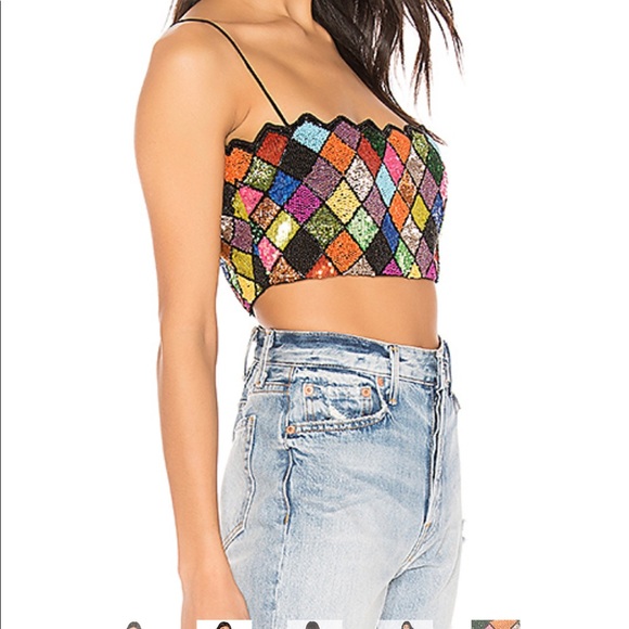 NBD Keagan Embellished Top - Picture 2 of 4